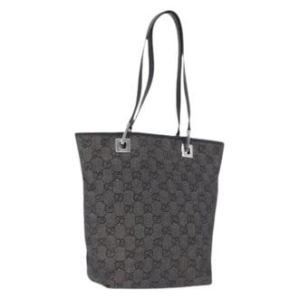 Gucci Pre-owned GG Canvas Tote Bag - Pre-owned - Mujer - Negro - ONE SIZE