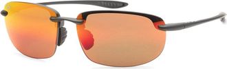Maui Jim Mens Hookipa 64mm Polarized Sunglasses