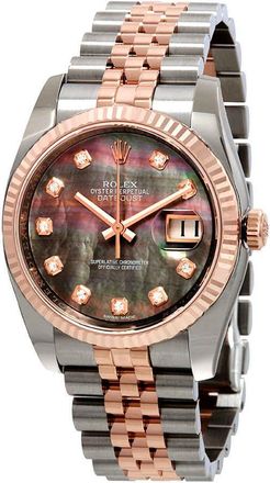 Rolex Oyster Perpetual Ladies Automatic Watch 116231BKMDJ