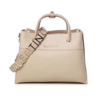 Mario Valentino Handbags, female, Beige, Size: ONE SIZE Alexia Shoulder Bag Ecru