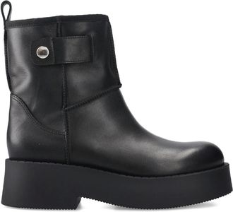 Premiata leather ankle boots - women - Calf Leather/Polyurethane/Calf Leather - 36 - Black