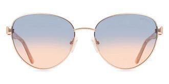 Guess GU00101 28W Womens Sunglasses Gold Size 55
