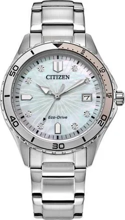 Citizen Marine Lady Bracelet Watch, 37mm in Silver at Nordstrom Rack