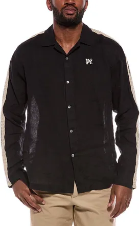 Palm Angels Woven Linen Shirt
