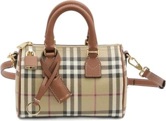 Burberry Tassen, Dames, Beige, ONE Size, Bowlingtas