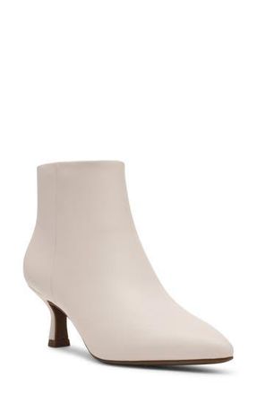 Anne Klein Francesca Kitten Heel Bootie in Bone at Nordstrom Rack, Size 6