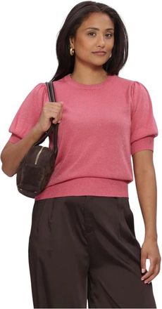 Minus Dames, Truien, Roze, Maat: XL Viscose