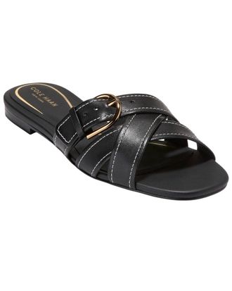 Cole Haan Velma Buckle Leather Sandal