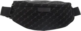 Stella McCartney Stella Mccartney Black Nylon Cotton Nylon Sling Bag (Pre-Owned)