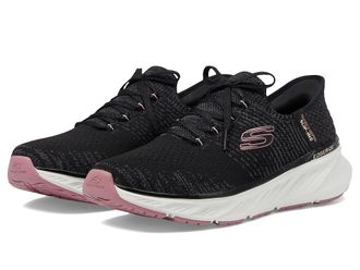 Skechers Edgeride Hands Free Slip - INS Womens Shoes Black Pink : 6.5 B - Medium, Synthetic