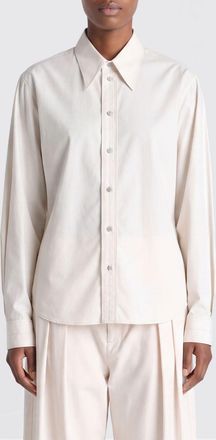 Christophe Lemaire Camicia classica in cotone e seta