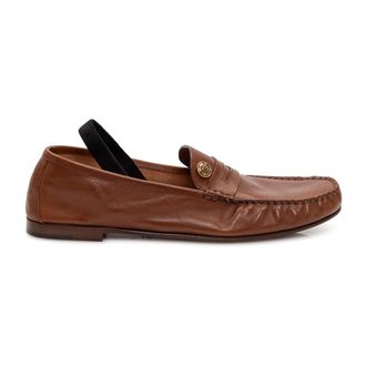 Versace Loafers, male, Brown, Size: 11 US Loafers T.0,5 Calf