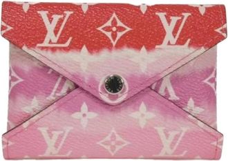 Louis Vuitton Pre-owned Wallets, female, Multicolor, Size: ONE SIZE Pre-owned Canvas Wallet