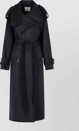 Sportmax arold trench coat belted waist