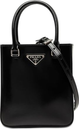 Prada Pre-owned Prada Small Spazzolato Leather Satchel Ladies GHR2J0OEX10G3QBY