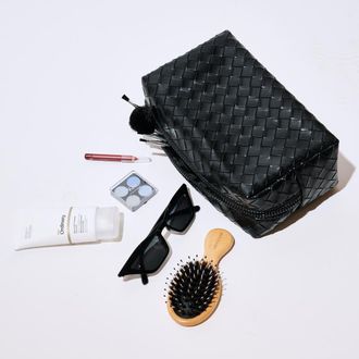 Urban Expression Weave & Wander Cosmetic & Travel Organizer Pouch in Black at Nordstrom