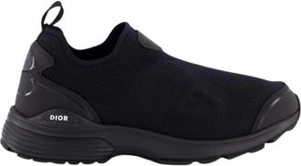 Dior Runner Knit Heren Stijlvolle Sneakers - Heren - Sneakers - Zwart - 44 EU - Schoenen