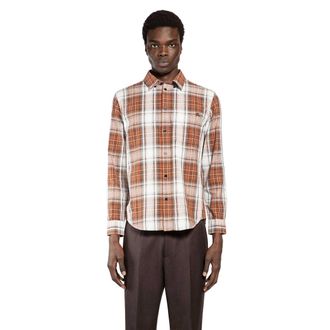 Burberry Madras Check Cotton Shirt