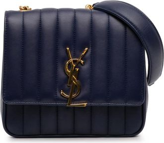 Saint Laurent Pre-owned Saint Laurent Medium Lambskin Monogram Vicky Chain Bag Ladies TV62IJOWV2G577SB