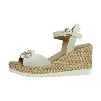 Repo 51240R Sandalia - Dames - Sleehakken - Beige - 40 EU - Schoenen