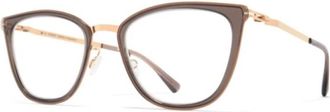 Mykita Jada Cat Eye Frame - unisex - Brillen - Bruin - 50 MM - Accessoires