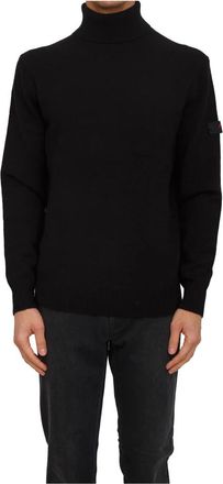 Peuterey Peline 02 Turtleneck - Heren - Coltruien - Zwart - 2XL - Wol - Truien & Vesten