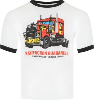 Pleasures Big Load Ringer T-shirt - men - Cotton - M - White