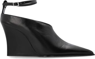 Iro Wedges, female, Black, Size: 6 US Fauve Wedge Shoes