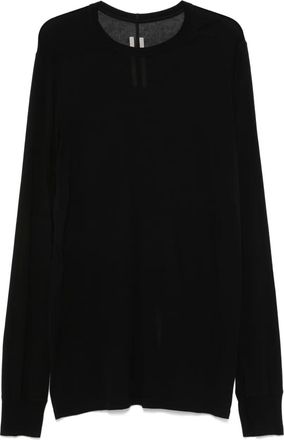 Rick Owens T-shirt a maniche lunghe - Nero