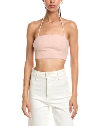 DL1961 Dl1961 Tie Back Linen Top