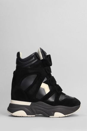 Isabel Marant Sneakers Balskee in pelle e camoscio nero