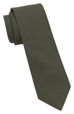 Ben Sherman Textured Tie in Olive at Nordstrom Rack