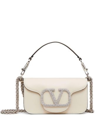 Valentino Garavani Locò Small Leather Shoulder Bag