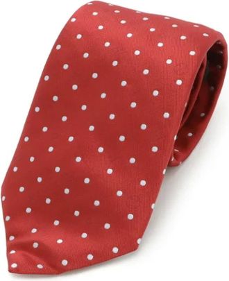 Louis Vuitton Pre-owned Accessories, male, Red, Size: ONE SIZE Pre-owned Silk home-office