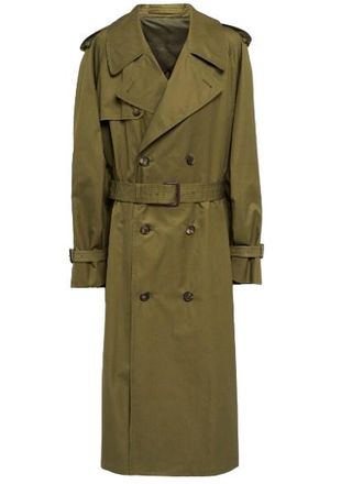 Wardrobe.NYC Wardrobe Nyc Khaki Double Breasted Trench Coat Size XS