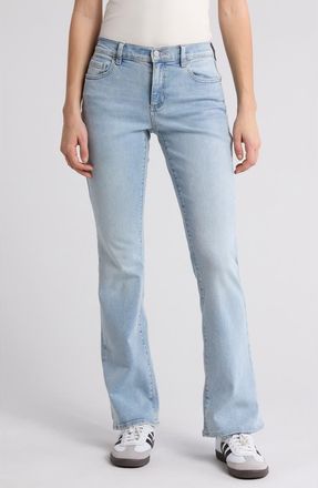 PacSun Low Rise Stretch Bootcut Jeans in Sky Blue Indigo at Nordstrom Rack, Size 24