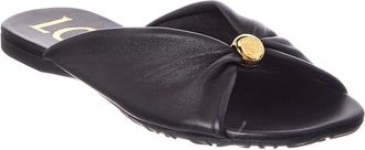 Loewe Pebble Soft Leather Slide