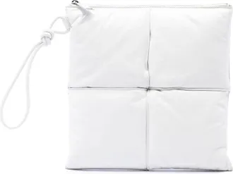 Bottega Veneta Pre-owned Bottega Veneta Nappa Maxi Intrecciato Padded Square Wristlet Pouch Unisex 7DJF19OOR9KZT0VA