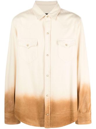 Alanui Denim overhemd - Beige