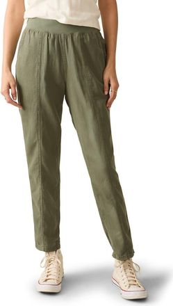 Faherty Arlie Pull-On Tapered Leg Pants in Thyme at Nordstrom Rack, Size Xx-Small