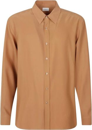 Saint Laurent Hombre, Camisas, Marr&oacute;n, Talla: L