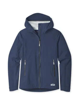 Stio | Womens Ender Hooded Jacket, Size Small in Mountain Shadow