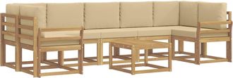 vidaXL Conjunto De Sof&aacute;s De Exterior 6 Uds. Vidaxl