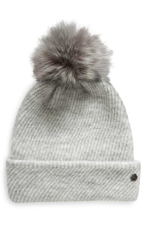 NWT Anine Bing Elia Beanie Alpaca Wool Blend Light Heather Grey One Size ANINE BING Elia Beanie main image 4