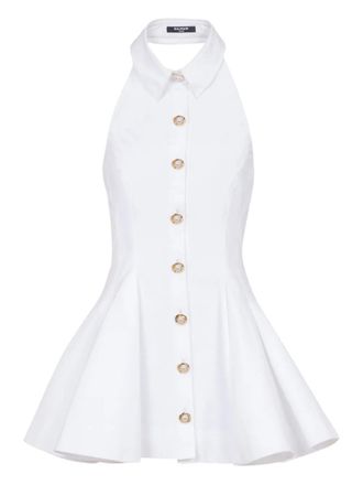 Balmain Backless Dress