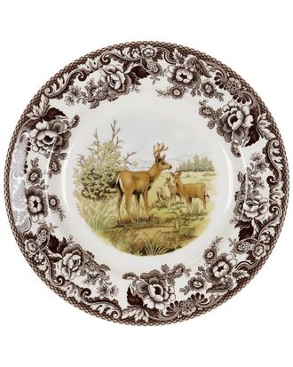 Spode Woodland Mule Deer Dinner Plate