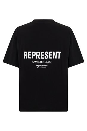 Represent Mens Short-Sleeve T-Shirt Black Cotton T-Shirts And Polos