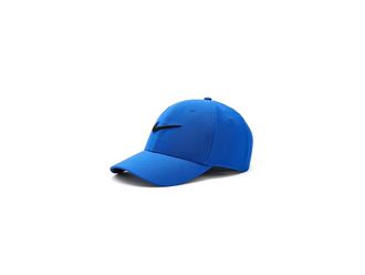 Nike Dri-FIT Club Structured Swoosh Cap Baseball Caps Game Royal/Black : LG/XL, Polyester/Spandex