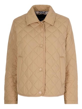 Max Mara Gelo quilted jacket - women - Polyester - 38 - Neutrals