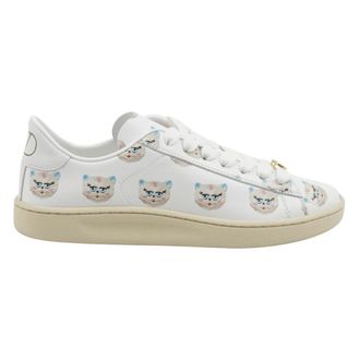 Valentino Sneakers, female, White, Size: 6 US Royco Le Chat de la Maison Sneaker